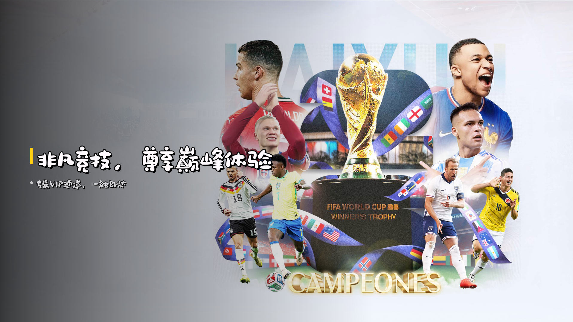 <strong>非凡竞技</strong>，尊享巅峰体验